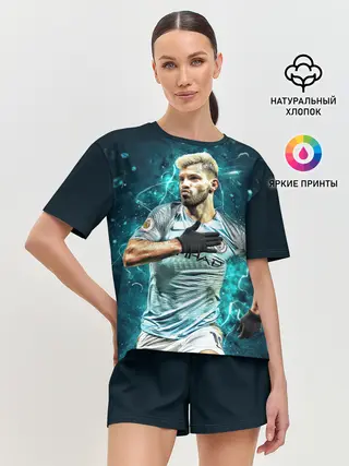 Женская пижама с шортами / Серхио Агуэро