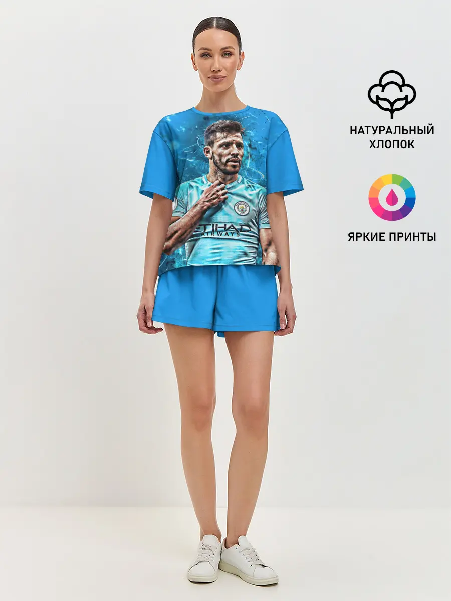 Женская пижама с шортами / Серхио Агуэро