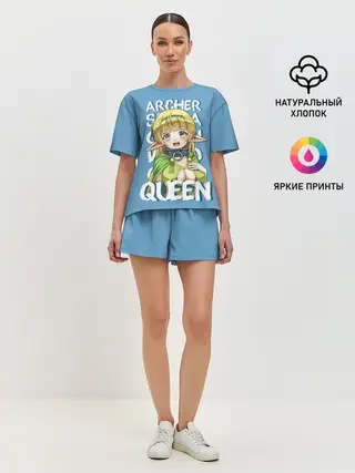 Женская пижама с шортами / Elf Queen