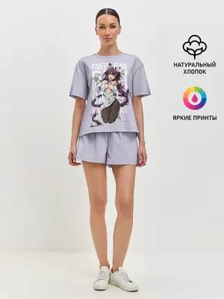 Женская пижама с шортами / Pantherian