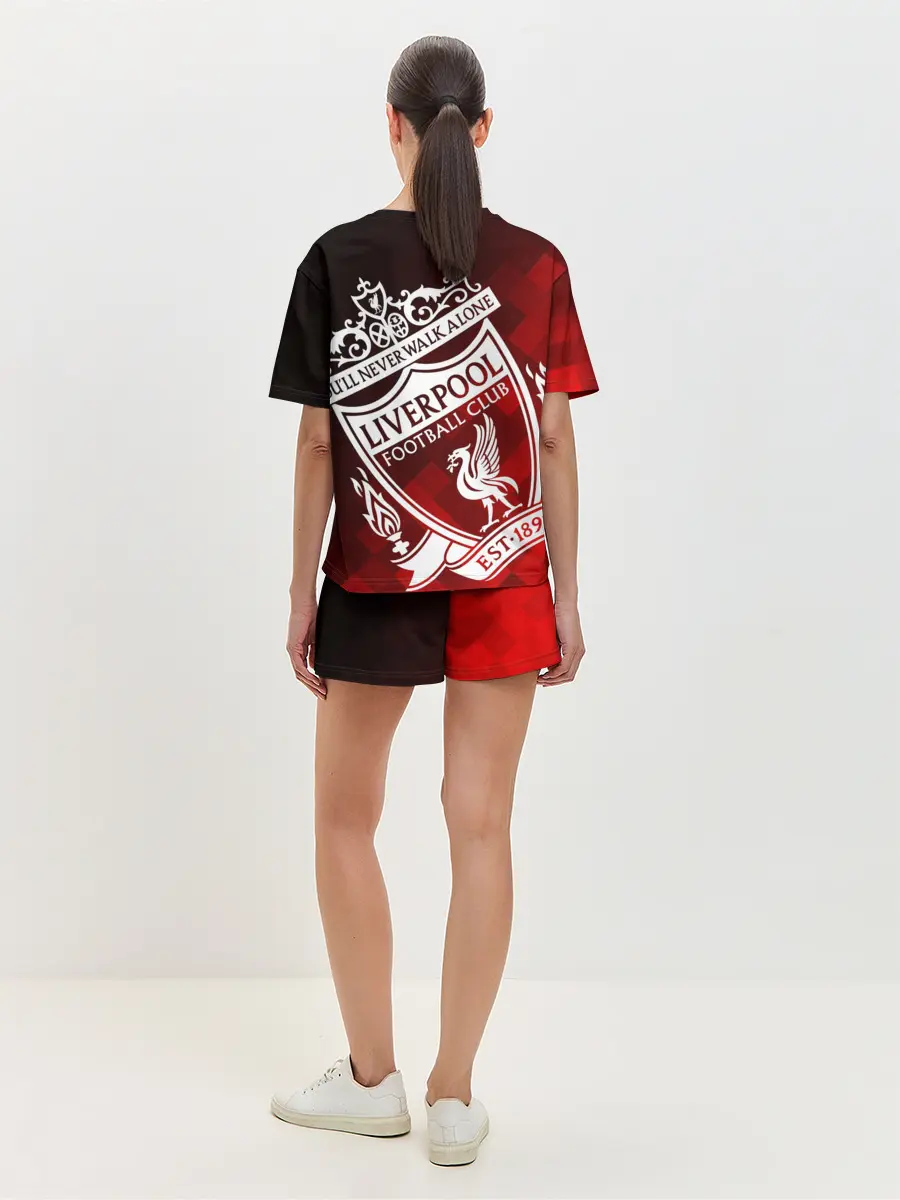 Женская пижама с шортами / LIVERPOOL / ЛИВЕРПУЛЬ