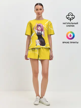 Женская пижама с шортами / Chika Chika