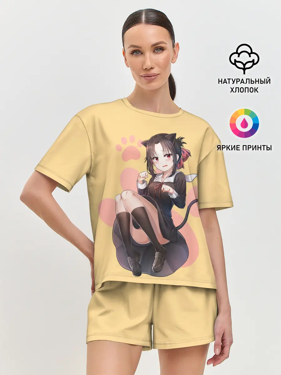 Женская пижама с шортами / Neko Kaguya