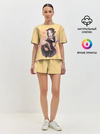 Женская пижама с шортами / Neko Kaguya