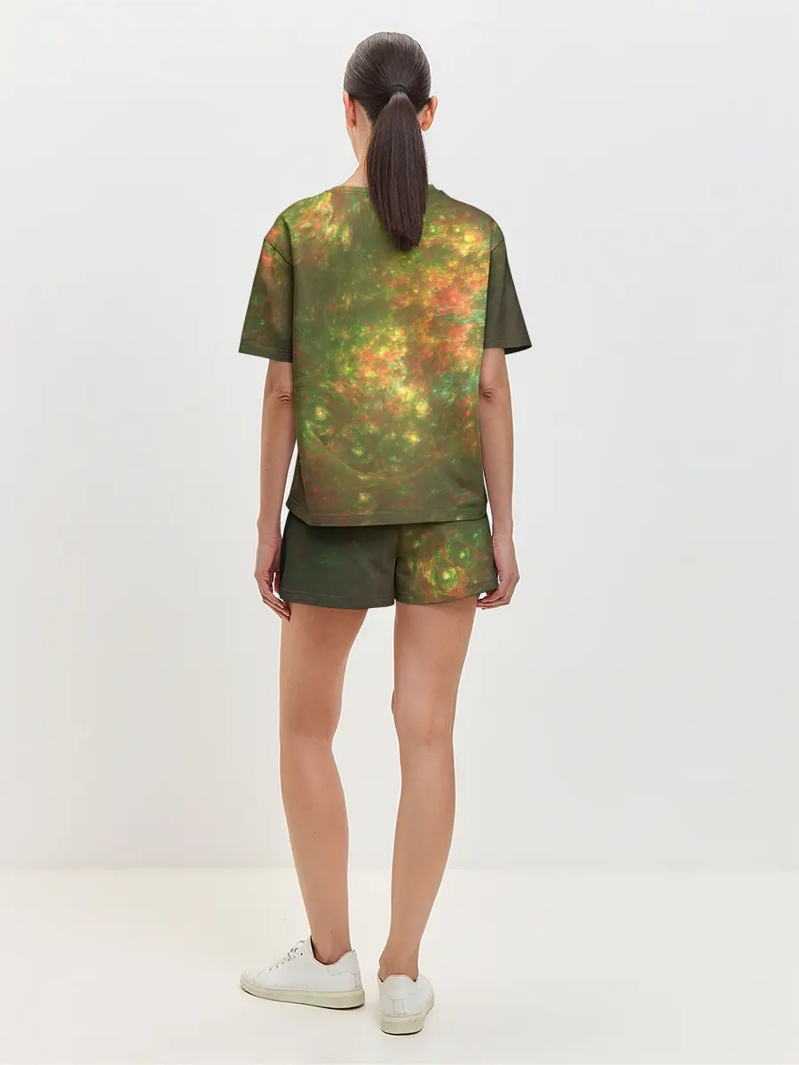 Женская пижама с шортами / КосмИчесКая ПыЛь