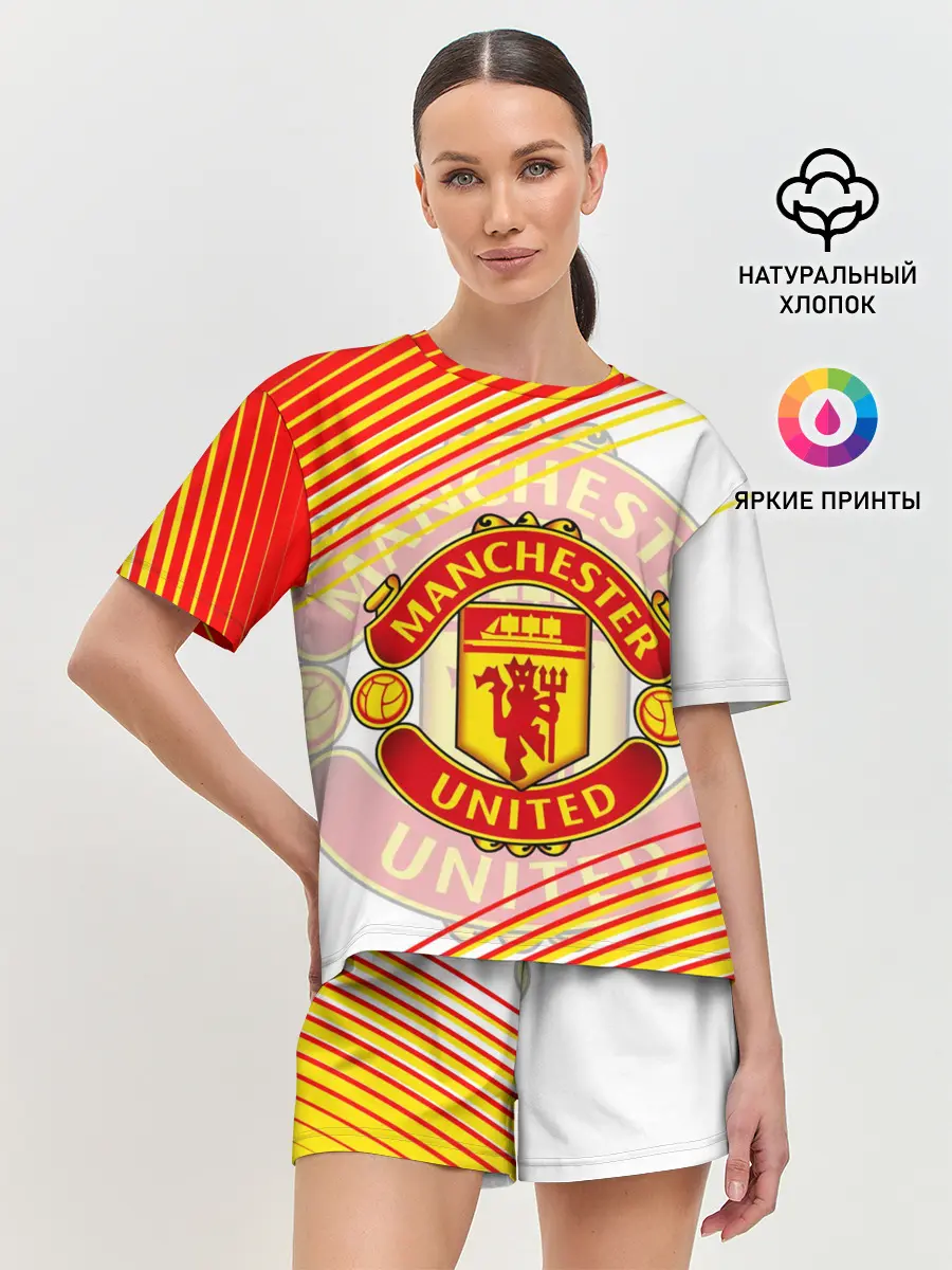 Женская пижама с шортами / МАНЧЕСТЕР / MANCHESTER / SPORT