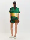 Женская пижама с шортами / GREEN GOLD 3D