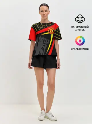 Женская пижама с шортами / МАНЧЕСТЕР / MANCHESTER / SPORT