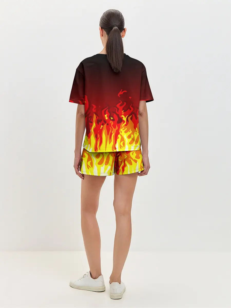 Женская пижама с шортами / MANCHESTER UNITED / ДЬЯВОЛ