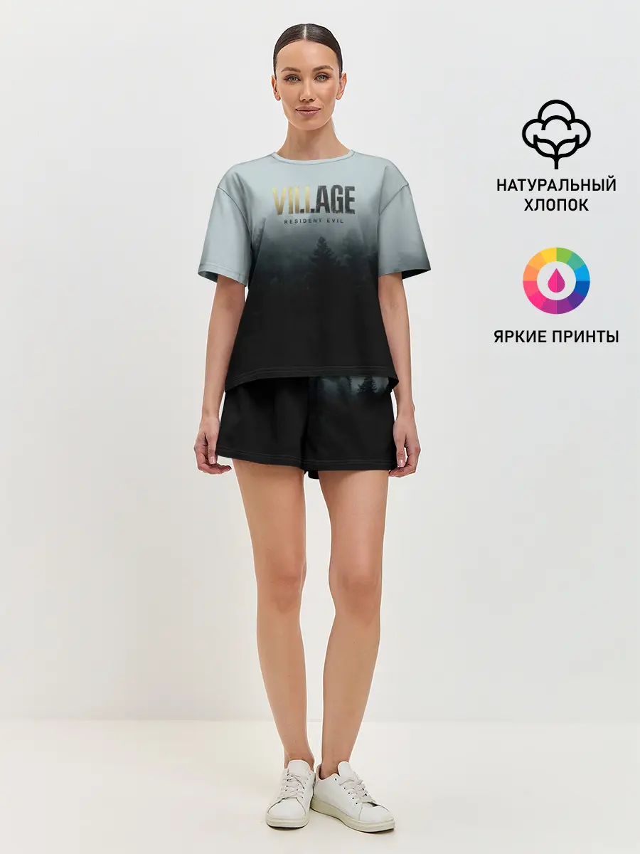 Женская пижама с шортами / Resident Evil Village