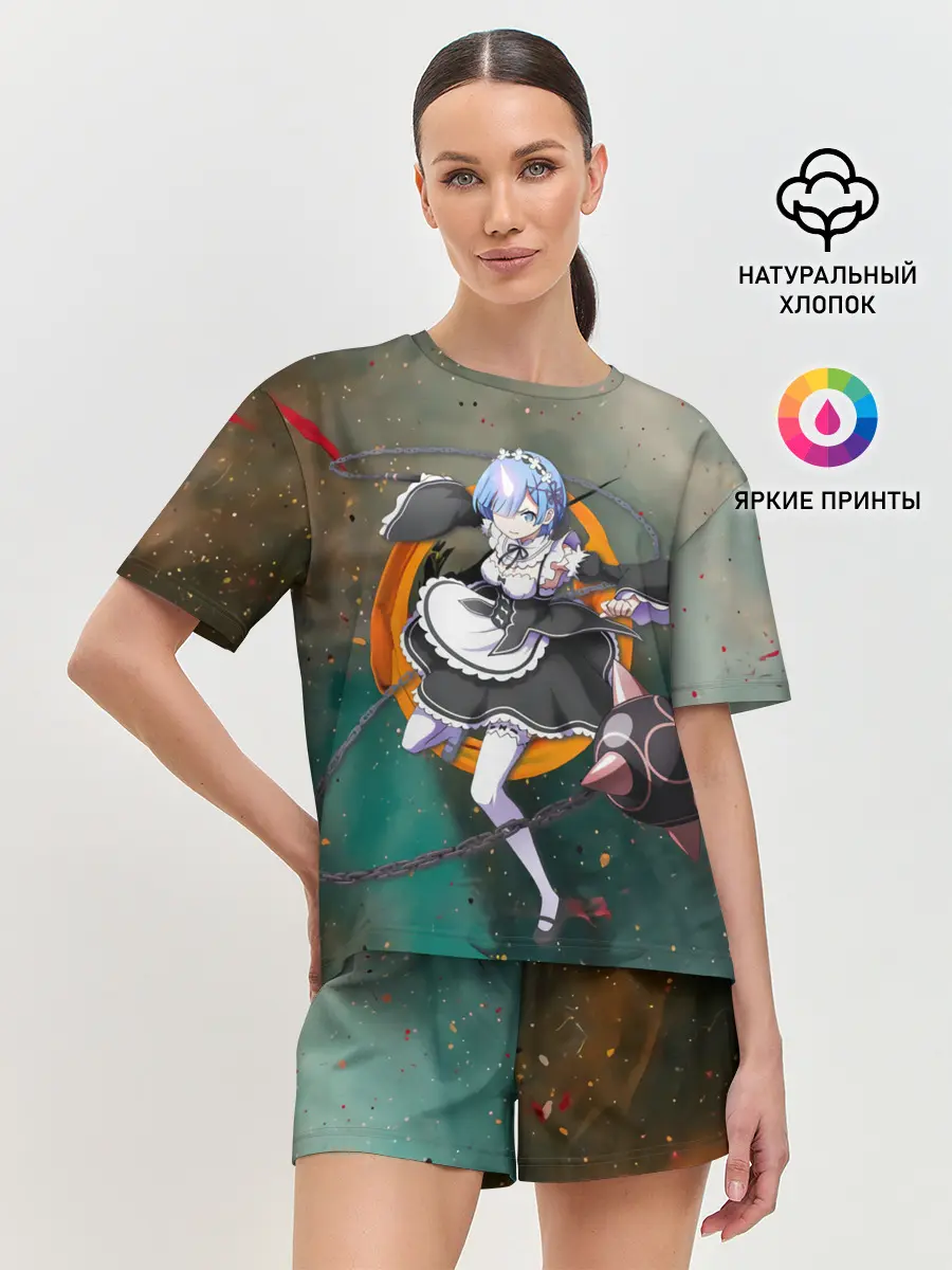 Женская пижама с шортами / Rem