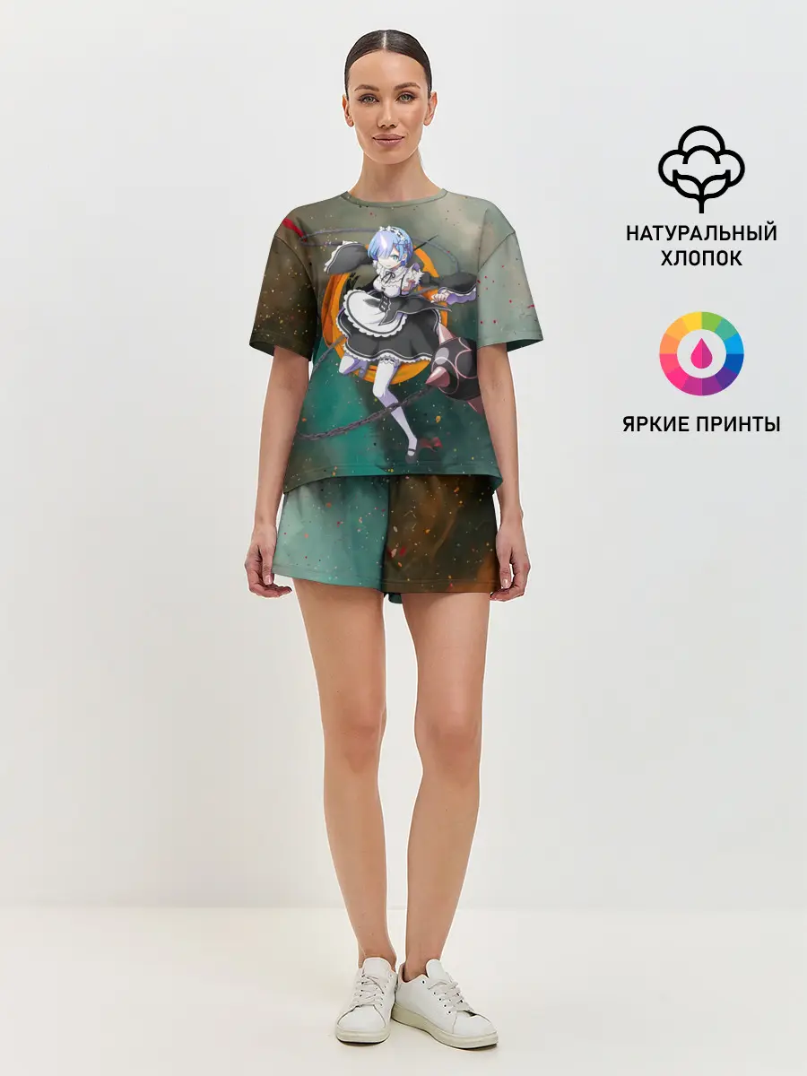 Женская пижама с шортами / Rem