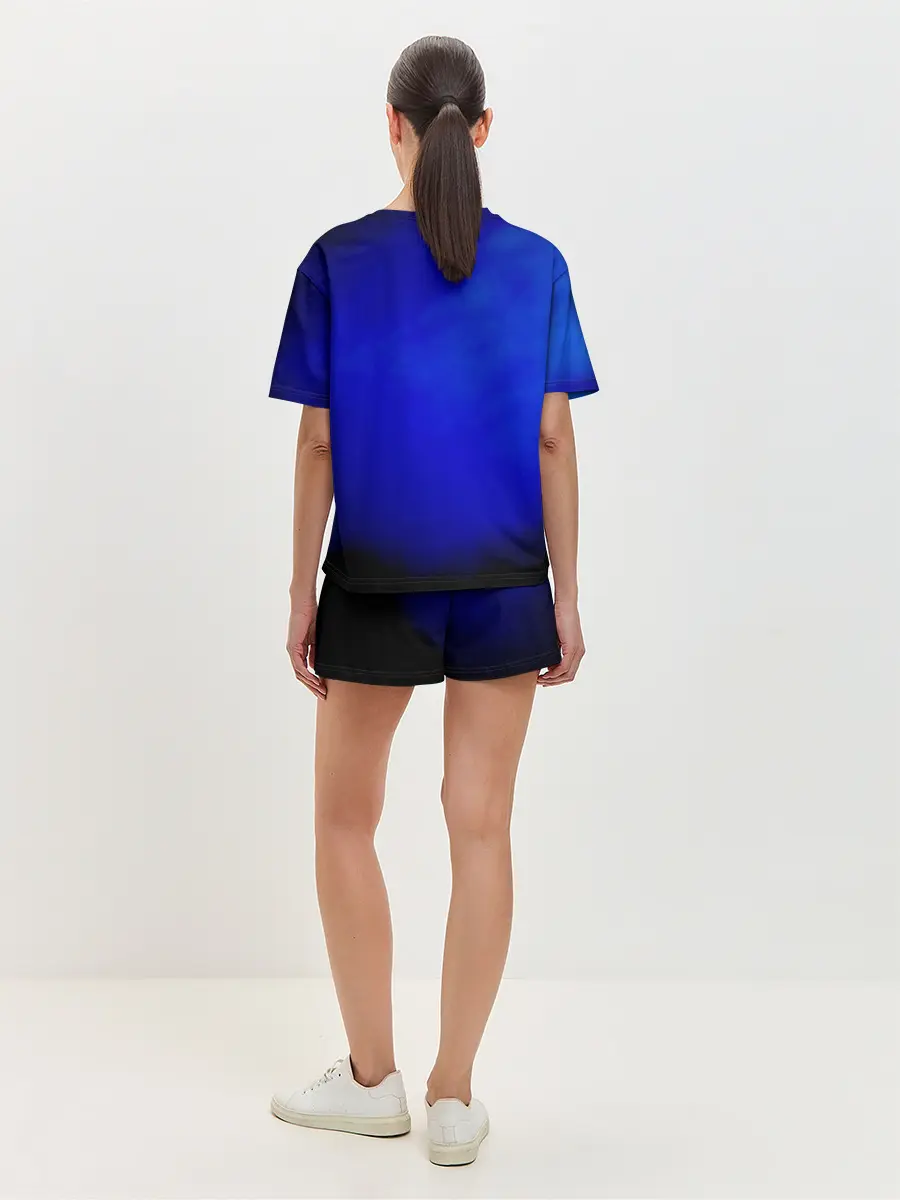 Женская пижама с шортами / Русалка скелет | Mermaid skeleton