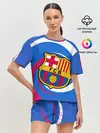 Женская пижама с шортами / FC BARCELONA / ФК БАРСЕЛОНА
