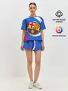 Женская пижама с шортами / FC BARCELONA / ФК БАРСЕЛОНА