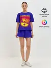 Женская пижама с шортами / FC BARCELONA / ФК БАРСЕЛОНА