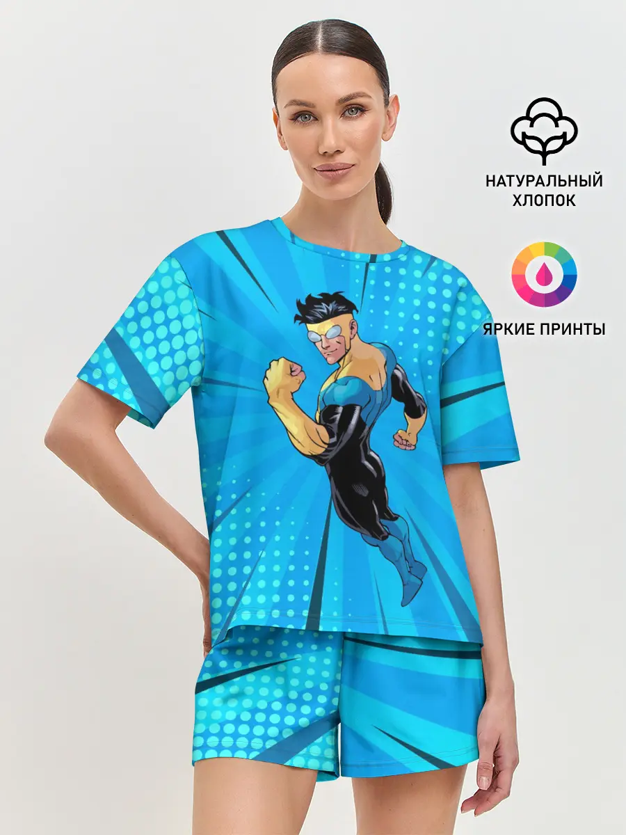 Женская пижама с шортами / Неуязвимый Марк Грэйсон