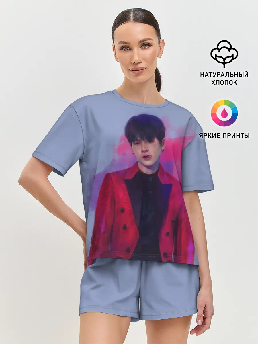 Женская пижама с шортами / Kim Seokjin