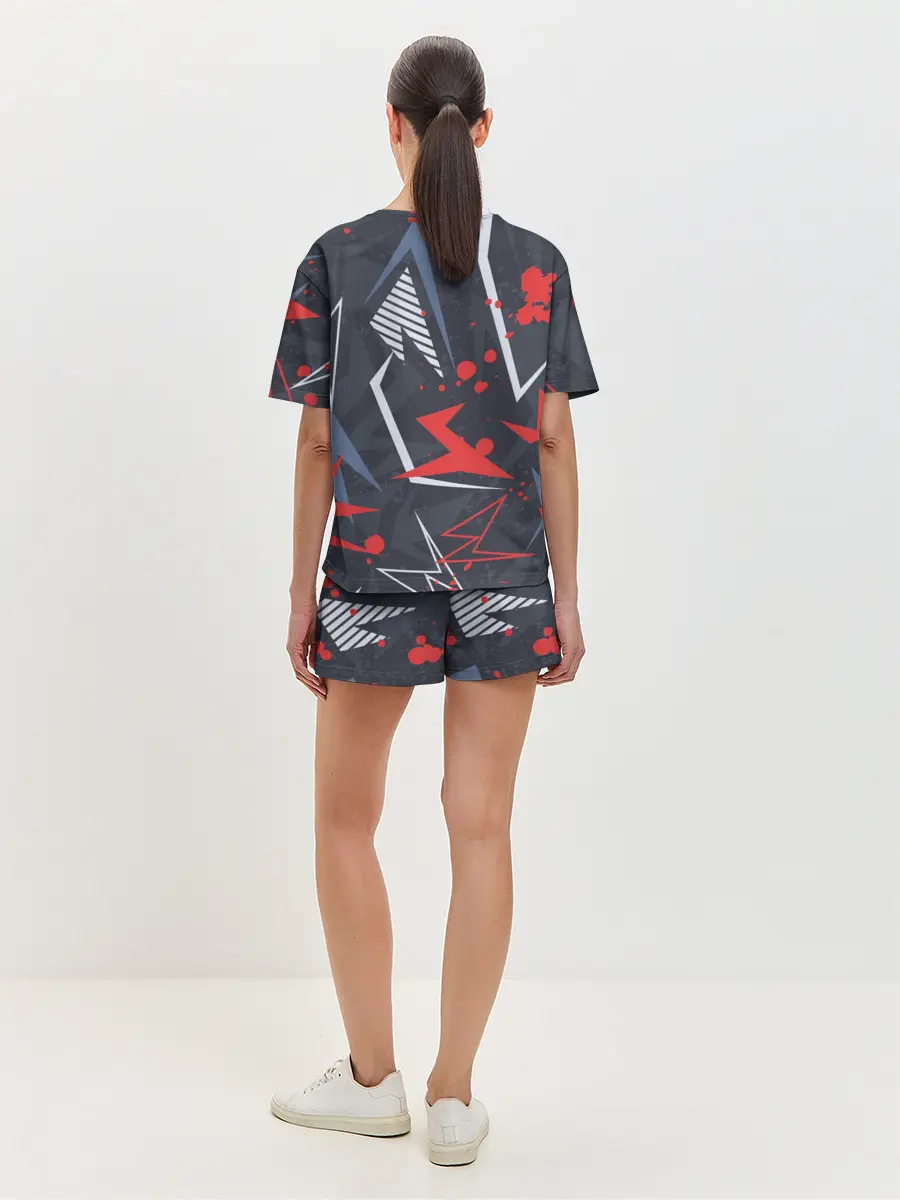 Женская пижама с шортами / ФУТБОЛ