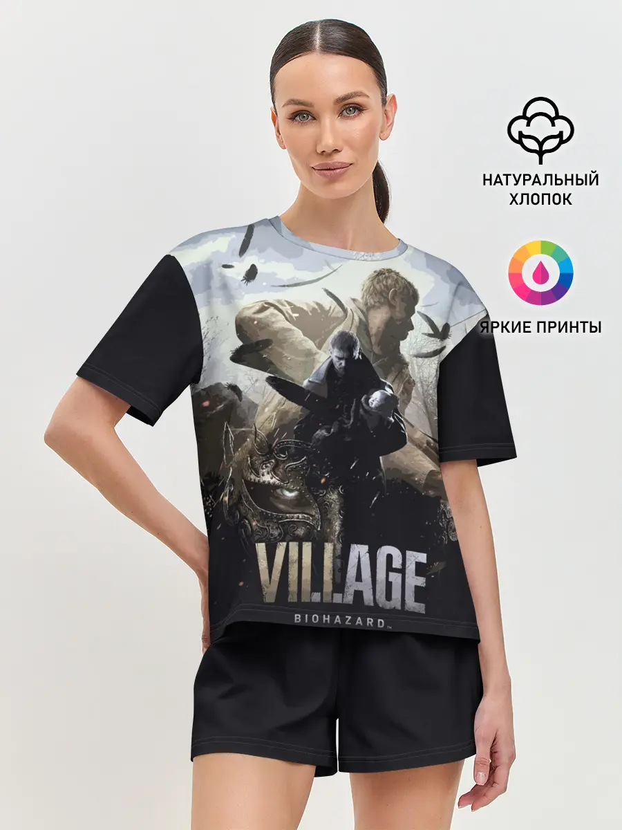 Женская пижама с шортами / Resident Evil: Village