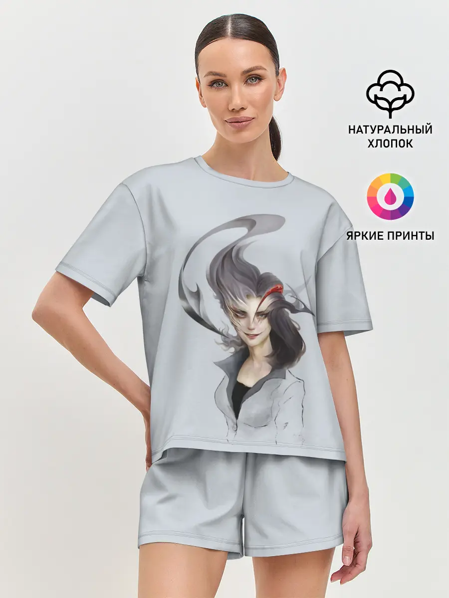 Женская пижама с шортами / Паразит Рэйко