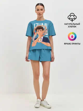 Женская пижама с шортами / Izumi and Migi