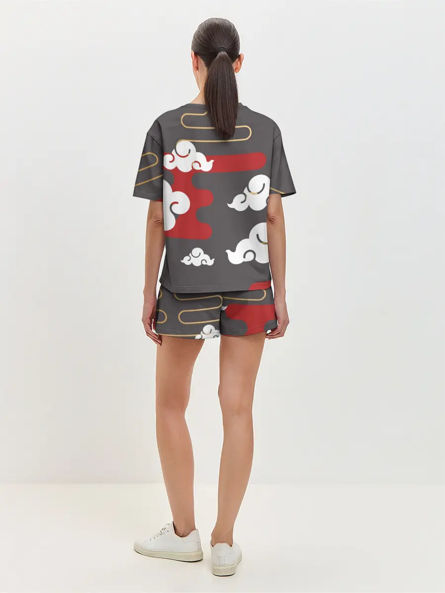 Женская пижама с шортами / Ниндзя. Япония