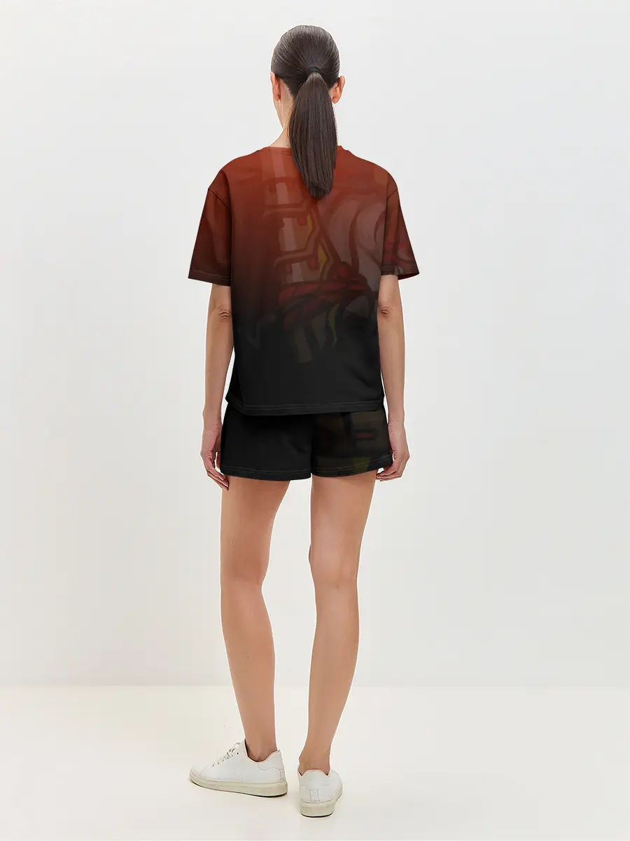 Женская пижама с шортами / БУСИДО