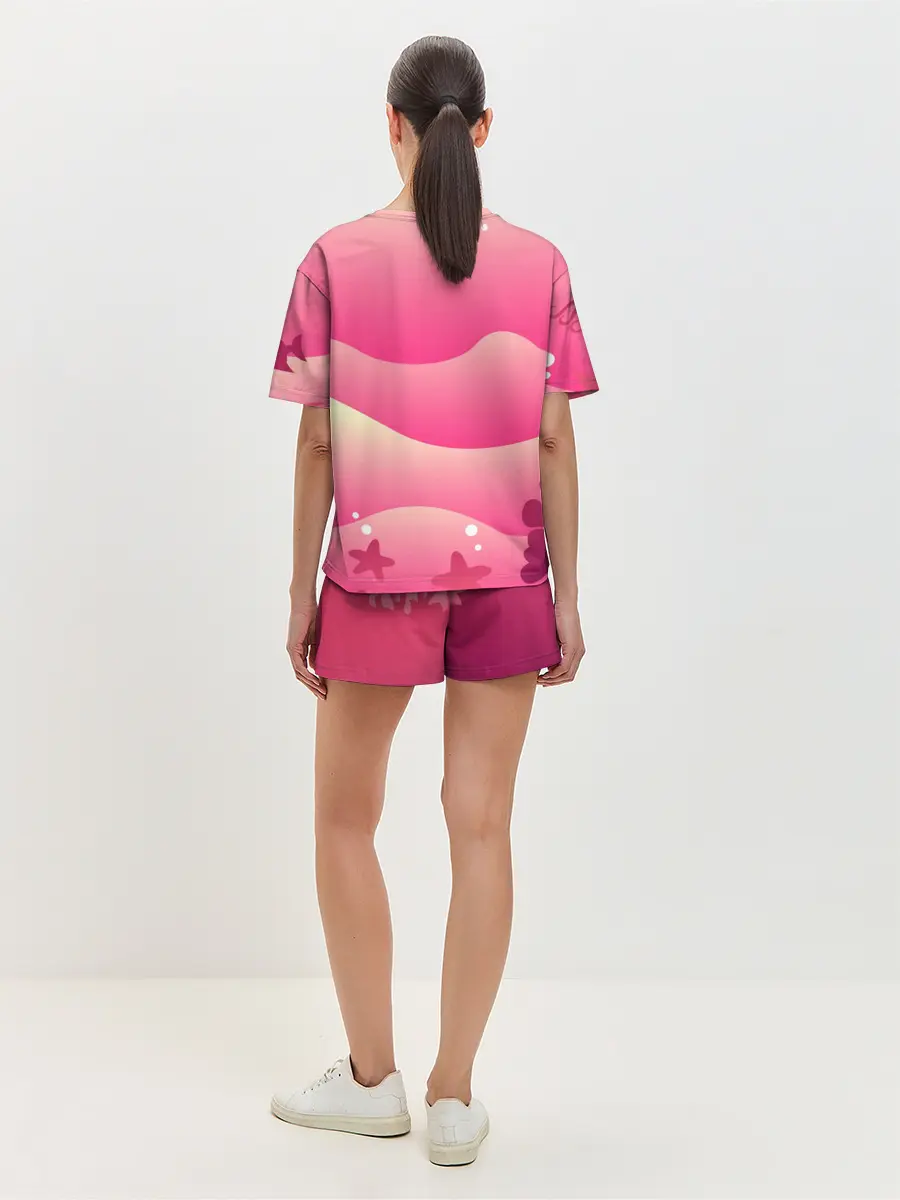 Женская пижама с шортами / Русалка