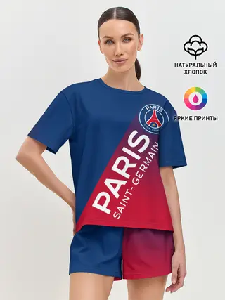 Женская пижама с шортами / ФК ПСЖ / PARIS SAINT GERMAIN