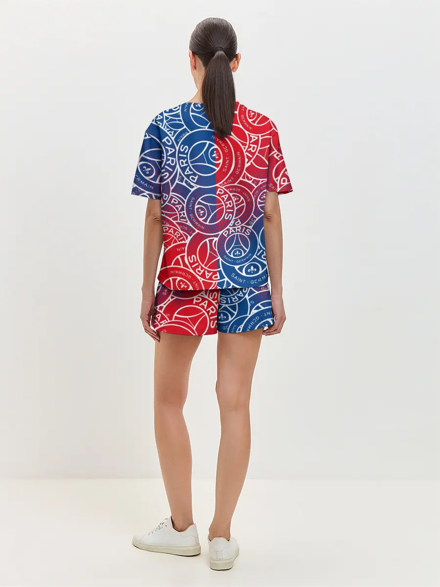 Женская пижама с шортами / ФК ПСЖ / PARIS SAINT GERMAIN