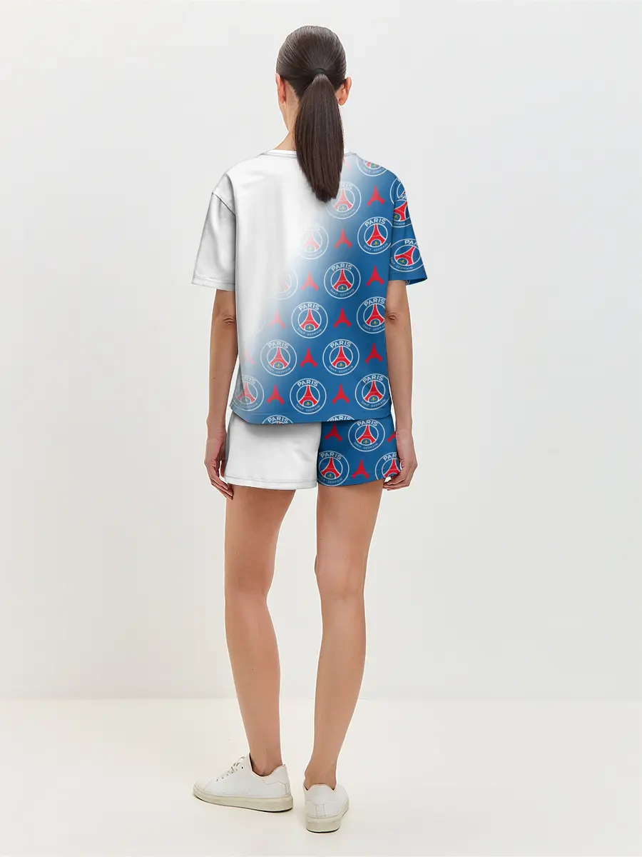 Женская пижама с шортами / ФК ПСЖ / PARIS SAINT GERMAIN