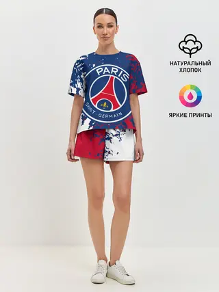 Женская пижама с шортами / ФК ПСЖ / FC PSG / PARIS SG