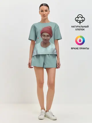 Женская пижама с шортами / BTS RM