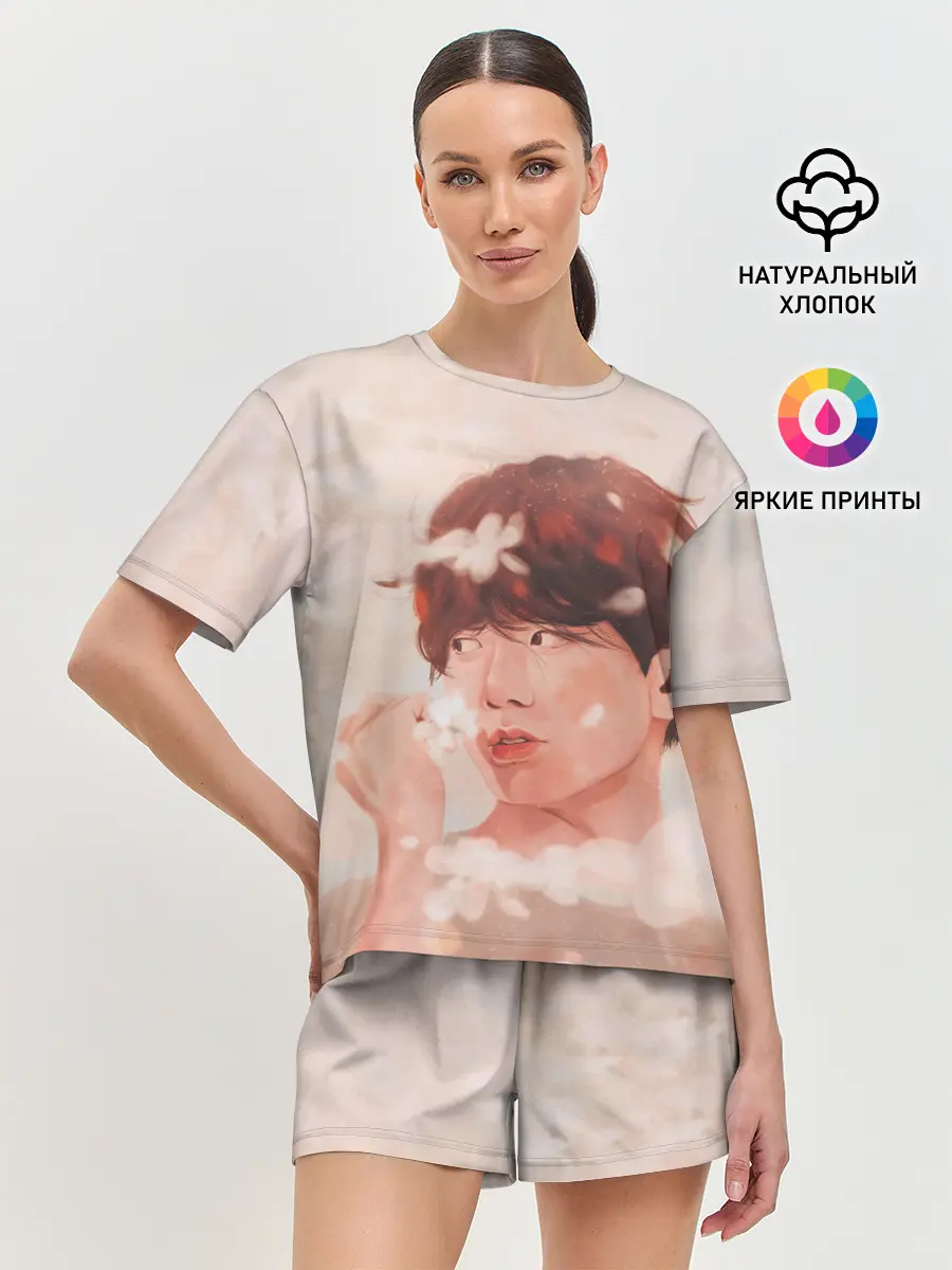 Женская пижама с шортами / J-Hope ART