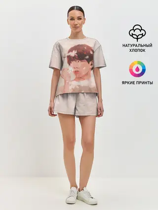 Женская пижама с шортами / J-Hope ART