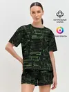 Женская пижама с шортами / Схема