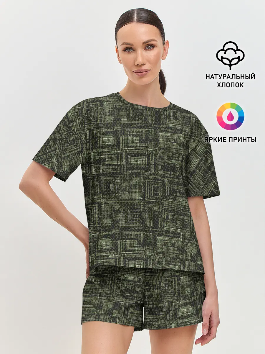 Женская пижама с шортами / Арт Формат