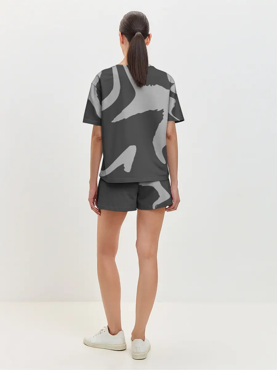 Женская пижама с шортами / BTS Style