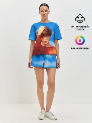 Женская пижама с шортами / Park Jimin Art