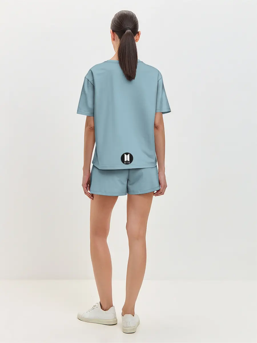 Женская пижама с шортами / BTS in cup