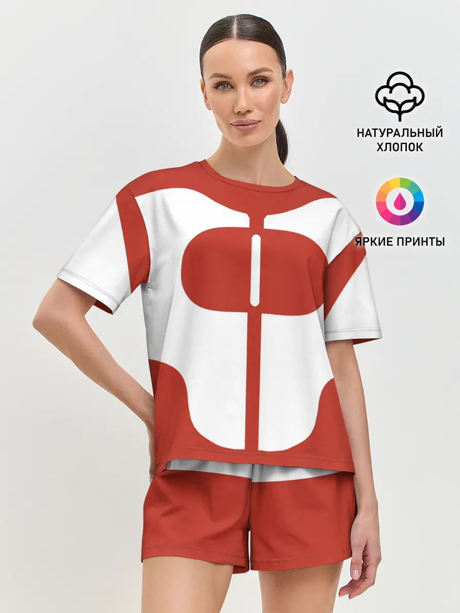 Женская пижама с шортами / Костюм Омни-Мэна