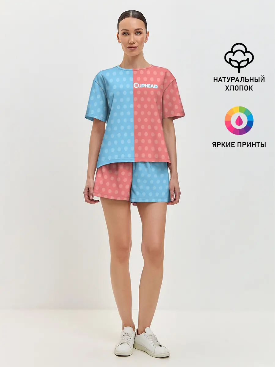 Женская пижама с шортами / Title CAPHEAD