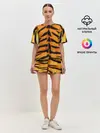 Женская пижама с шортами / Шкура Тигра
