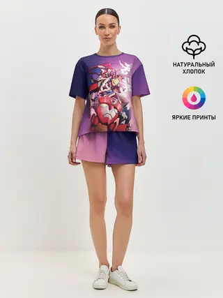 Женская пижама с шортами / Gurren Lagann