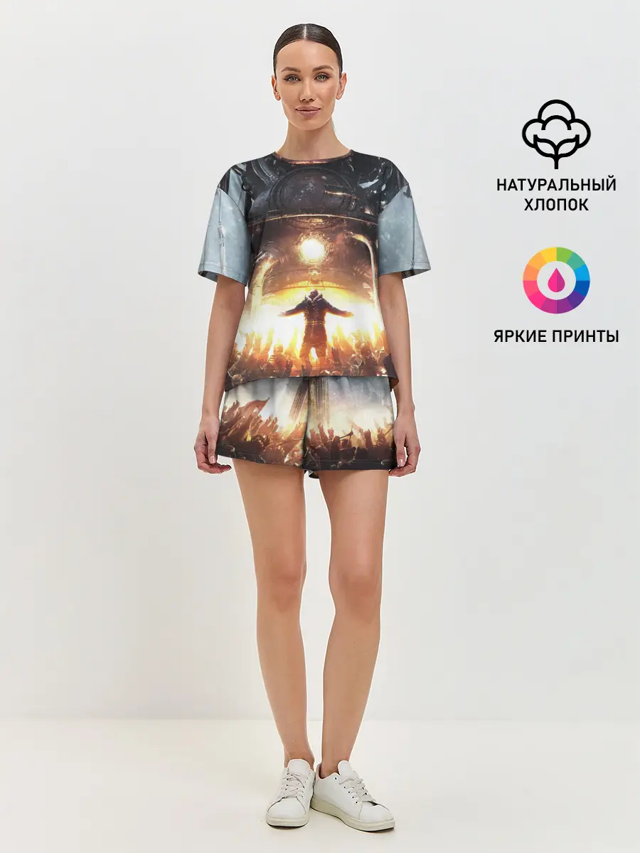 Женская пижама с шортами / FrostPunk