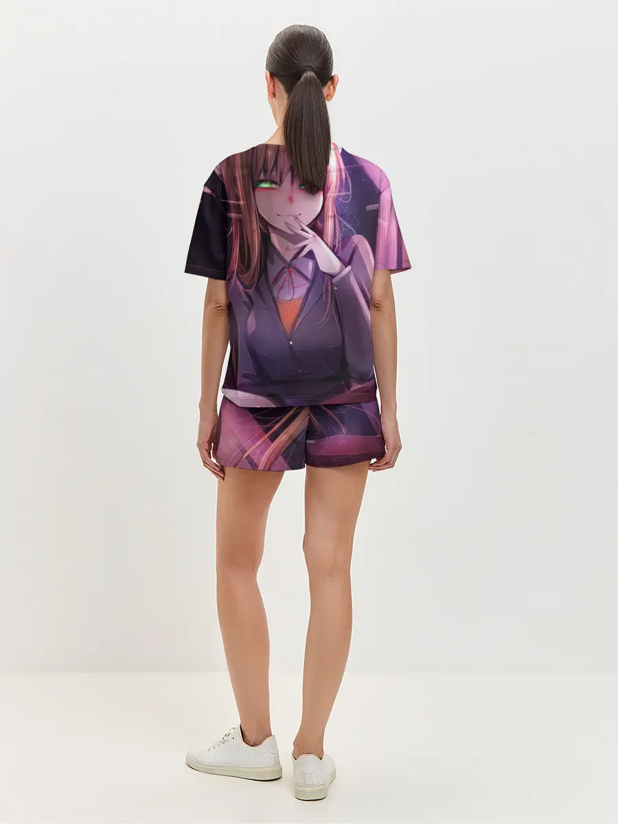 Женская пижама с шортами / Monika Doki Doki