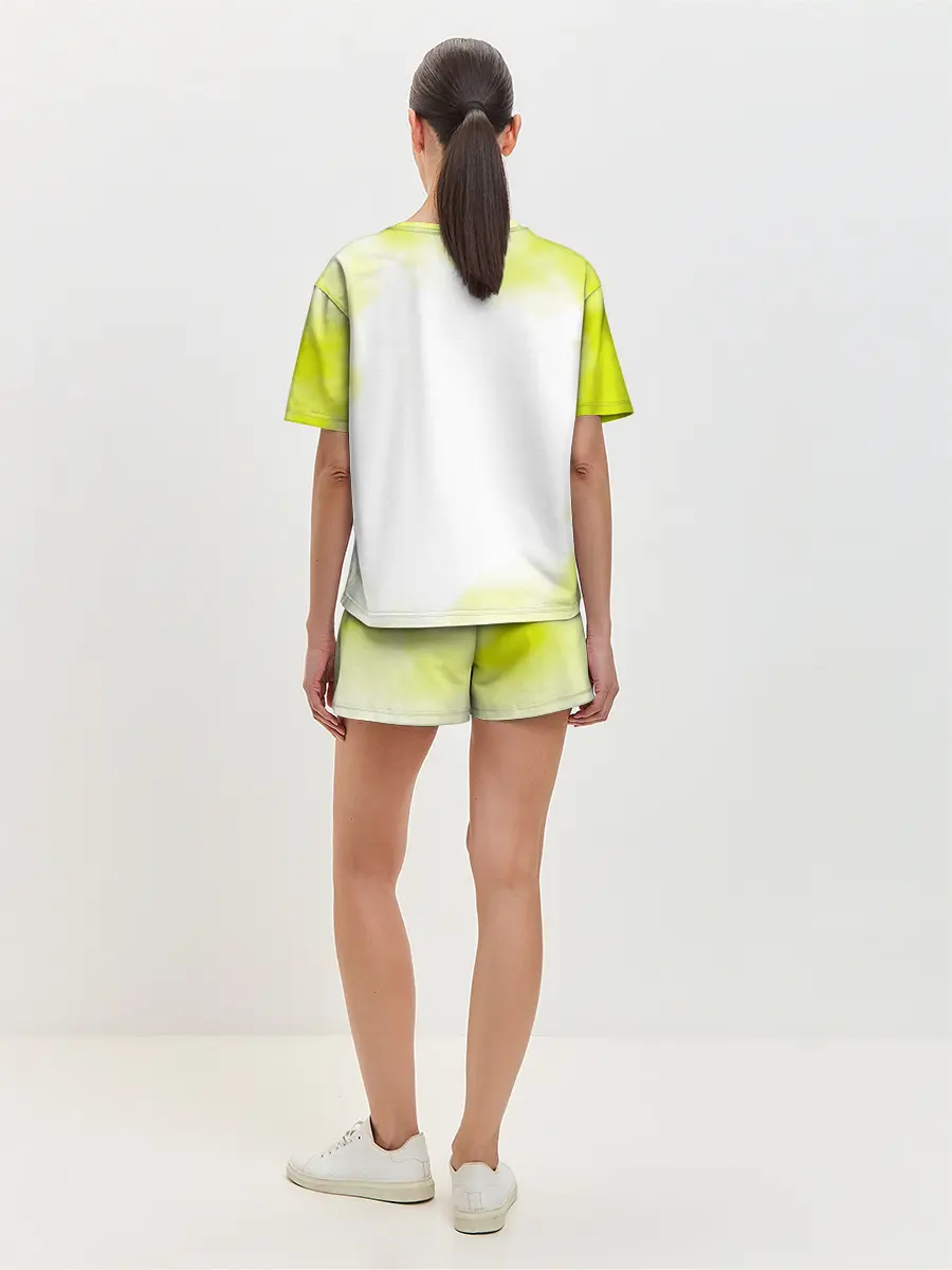 Женская пижама с шортами / Аста и Юно Чёрный клевер