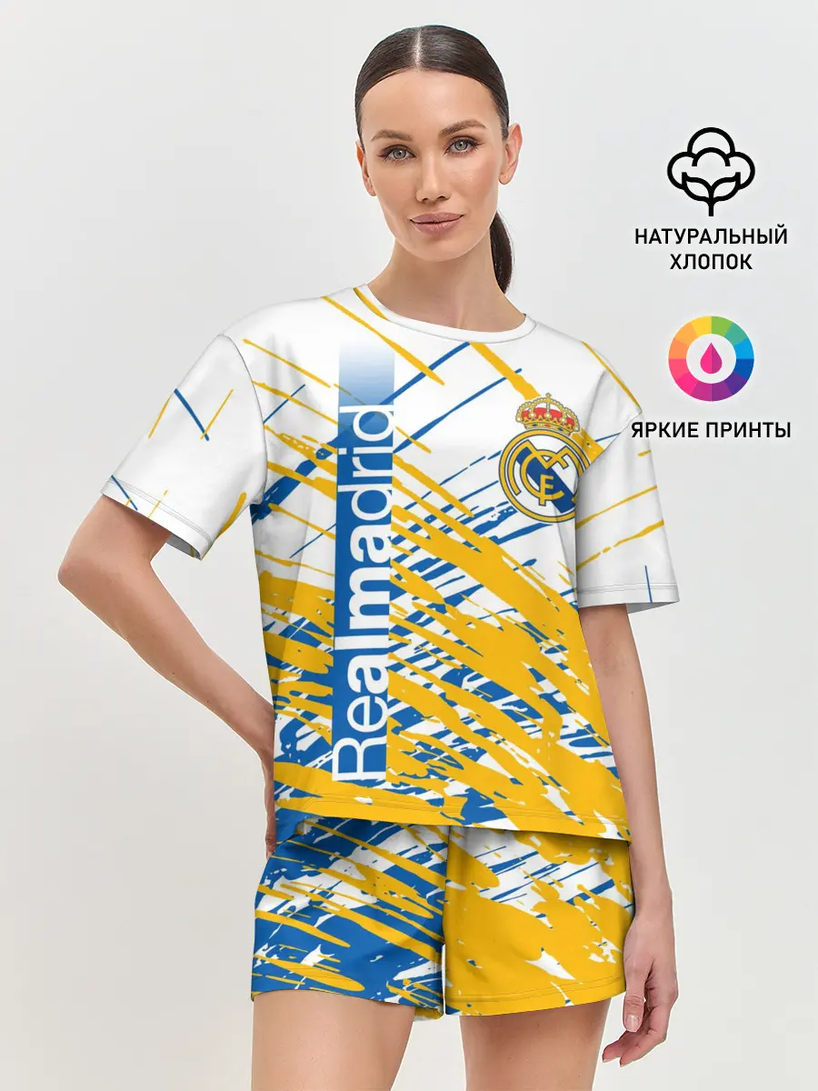 Женская пижама с шортами / REAL MADRID / РЕАЛ МАДРИД