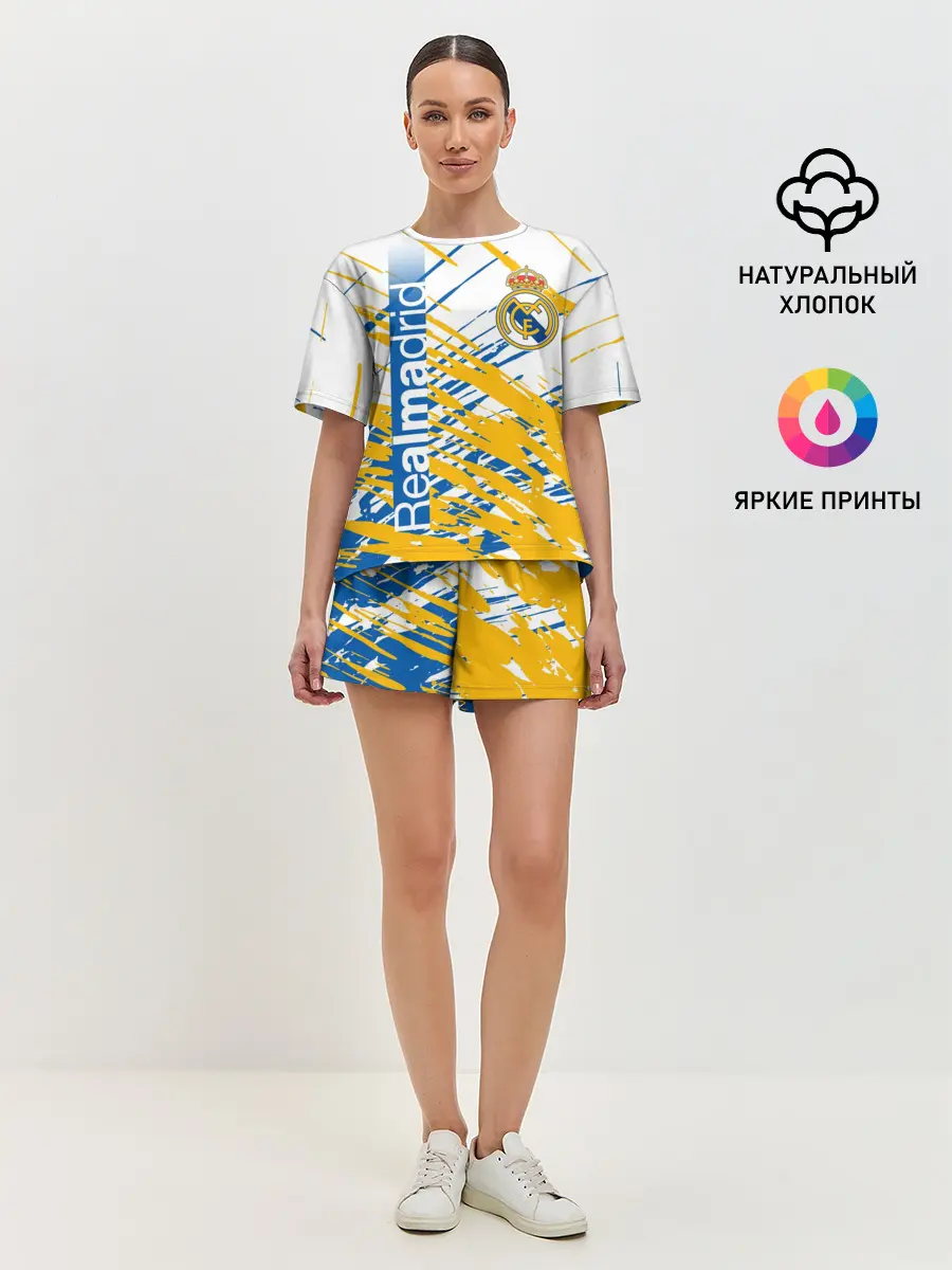 Женская пижама с шортами / REAL MADRID / РЕАЛ МАДРИД